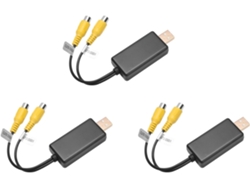 Adaptador De Interfaz De Caja De Salida De Video Usb A Cvbs 3x Que Se Conecta Al Dispositivo