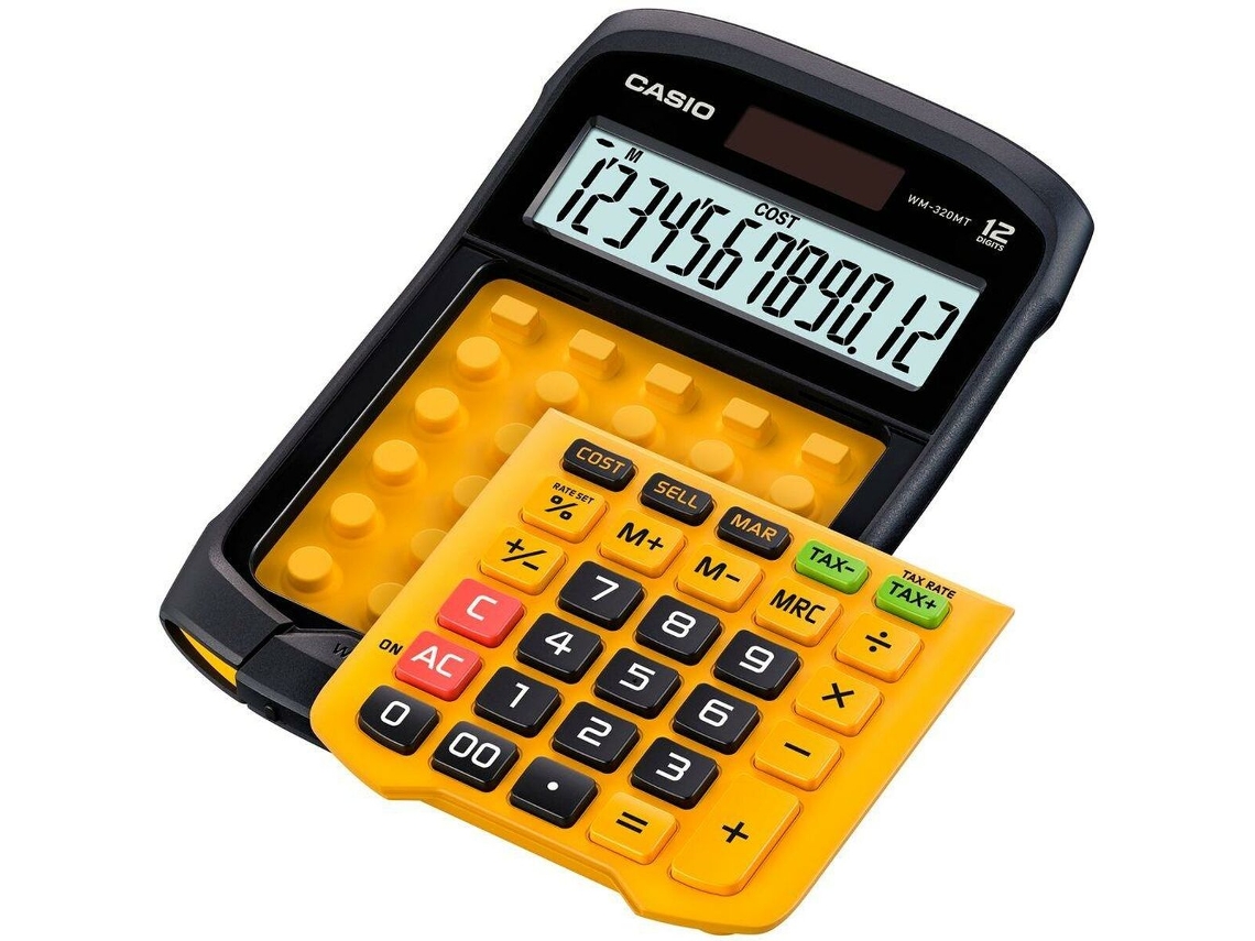CASIO Wm-320Mt Calculadora Negra