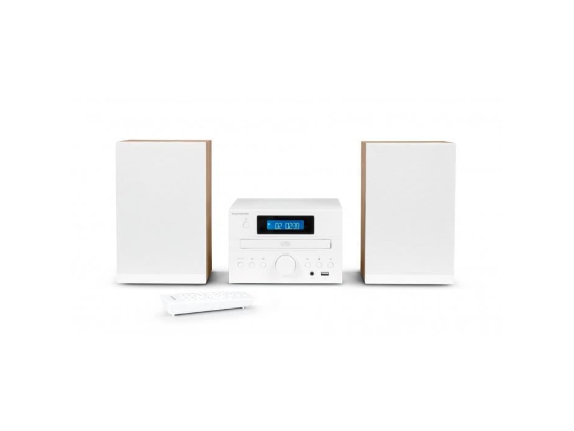 Microcadena de Música THOMSON MIC121BT (Blanco - Bluetooth - 50 W)
