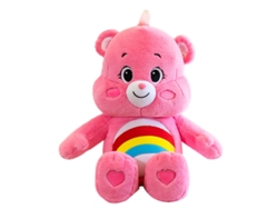 Bjww - Osito de peluche adorable, suave y tierno, juguete coleccionable para niños, rosa, 26 cm/10,24 pulgadas
