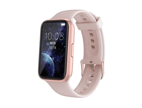 Reloj Inteligente con Pantalla táctil HD de 147 '' Ip67 Monitor de oxígeno a Prueba de Agua con rastreador de sueño Rosa VEANXIN