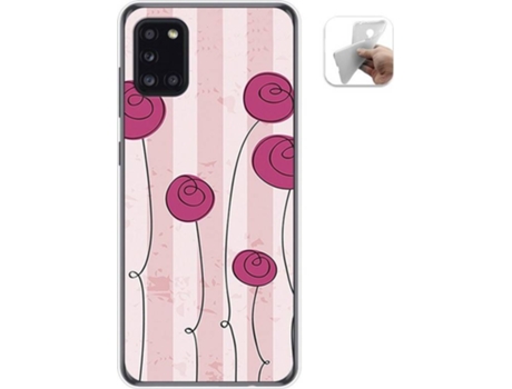 Carcasa Samsung Galaxy A31 TUMUNDOSMARTPHONE Flores Vintage Multicolor