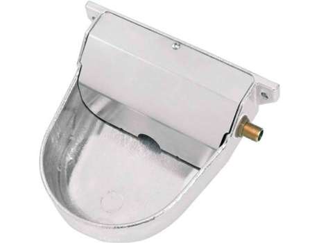 Bebedero Automático para Perros y Gatos GLOBAL Pared (Gris - 23x22cm - Aluminio)