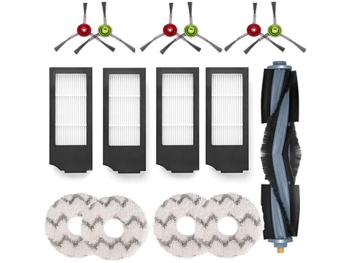 2026-accesorios Compatibles Con Aspiradora Robot Ecovacs Deebot X1 Omni/turbo: Cepillo Principal, Cepillos Laterales, Almohadillas Y Filtros