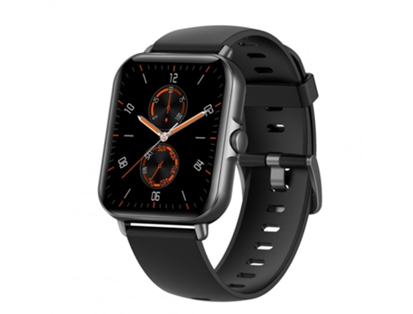 Smartwatch Smart Call Watch Asistente de vozBluetooth Monitoreo de la presión arterial Negro