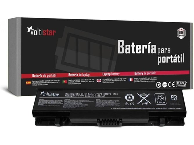 Batería para Portátil VOLTISTAR Dell Studio 1735 1736 1737 Rm791