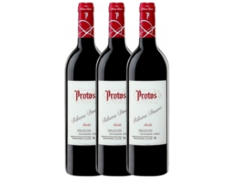 Vino PROTOS Protos Tempranillo Ribera Del Duero Roble (1.5 L - 3 unidades)