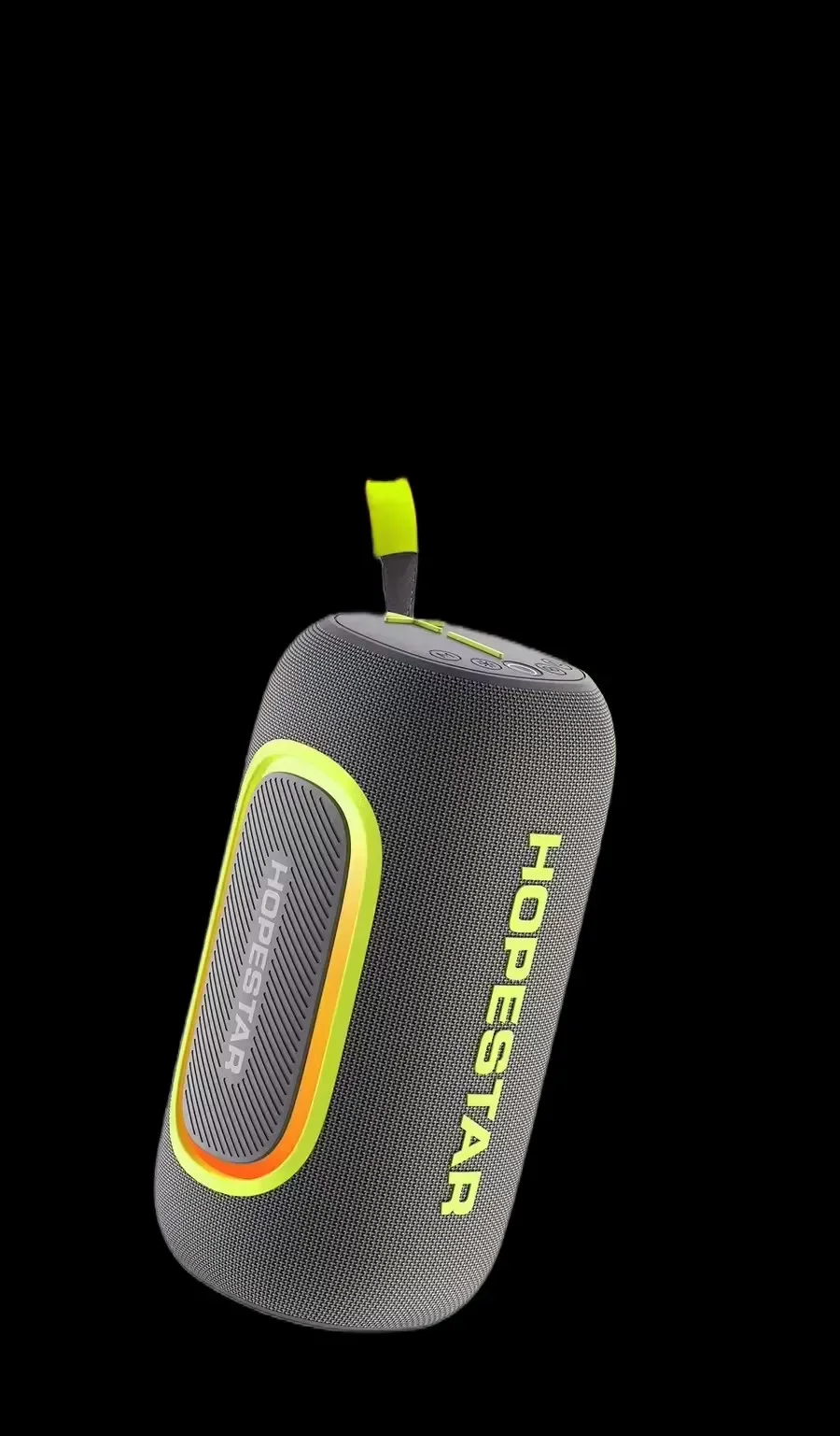 Altavoz Bluetooth Impermeable (gris Plateado), Con Funda De Silicona, 50 W De Potencia, Resistente Al Agua Para Uso Deportivo.