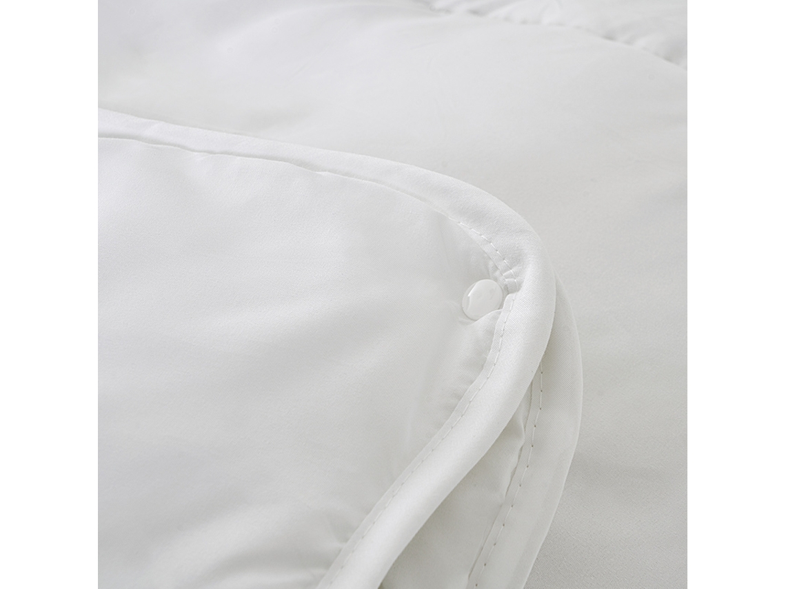 Edredón Aloe Vera VIDAL HOME (150x220 cm - Poliéster - Blanco)