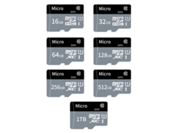 Tarjeta TF de alta velocidad de 32 GB, clase 10 U1, para teléfonos móviles, cámaras, cámaras de salpicadero y monitores.