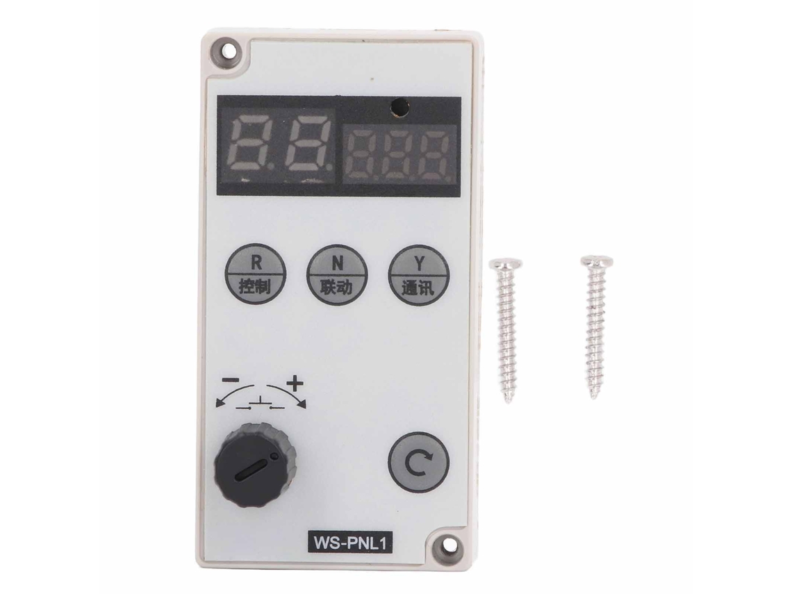 Regulador de voltaje LED Veloriskku con controlador de conmutación de pantalla digital de 10 pines para PLC.