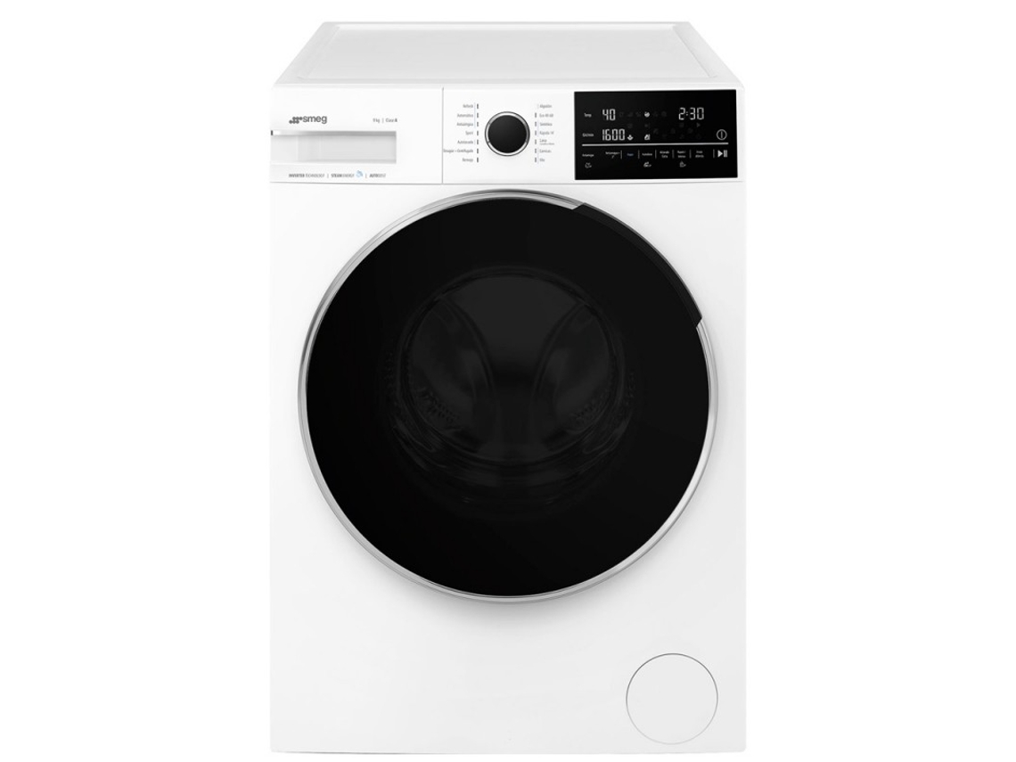 Lavadora SMEG WNP96SLAAES (9 kg - 1600 rpm - Blanco)