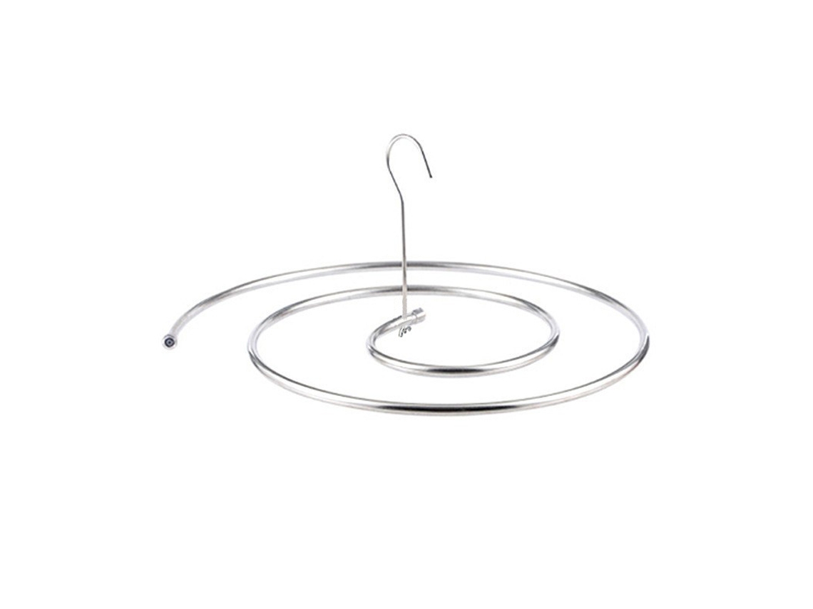 Perchas En Espiral Para Mantas, Acero Inoxidable, 2 Unidades