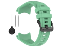Bracelete Em Silicone Para Garmin Instinct 3 50mm Verde Hexinyigjly