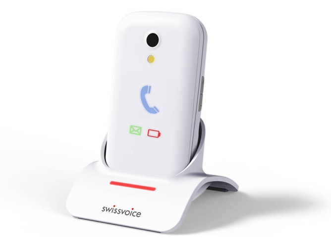 Teléfono móvil Senior SWISSVOICE S28 (2.8 - 2G - Blanco)