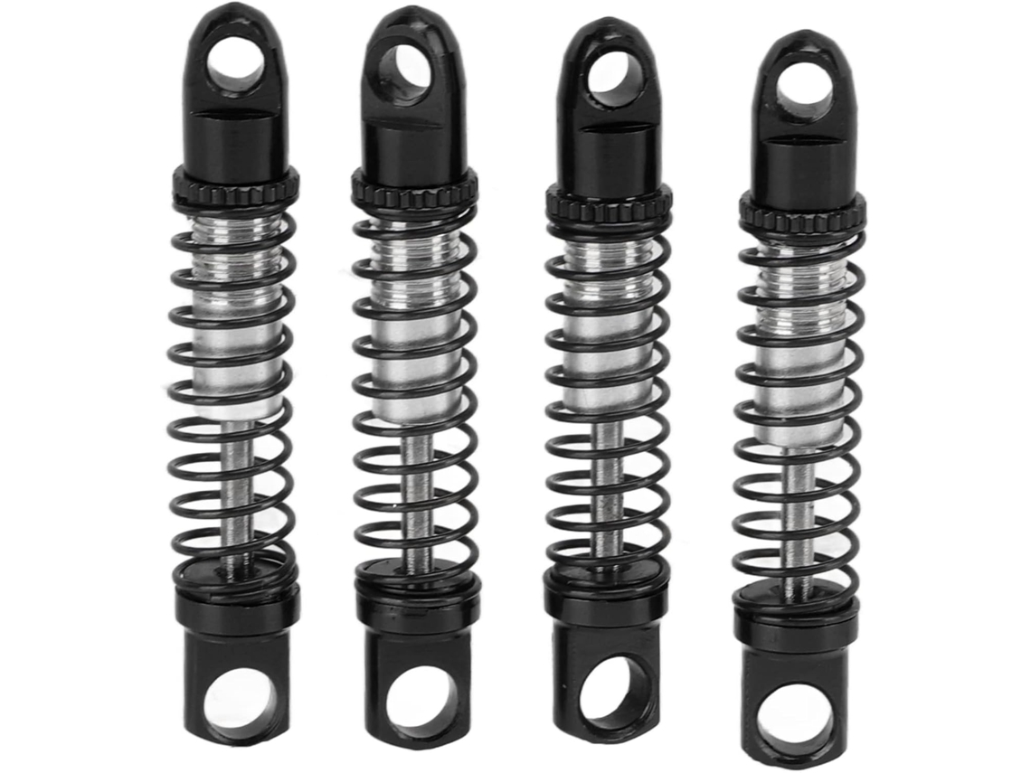 Juego de 4 amortiguadores metálicos para motor Wpl D12/10 SFUSHOS