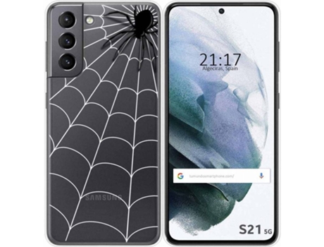 Carcasa Samsung Galaxy S21 5G TUMUNDOSMARTPHONE Araña Multicolor