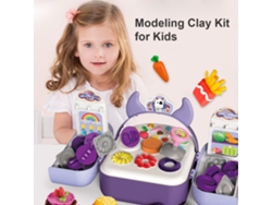 Ats-kit De Arcilla Para Niños Con Mochila Y Estuche, Regalo De Cumpleaños Navidad Para Niños 3+ Años