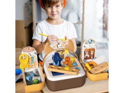 2026 Kit De Herramientas De Reparación Estilo Mochila Para Niños Con Estuche, Regalo De Cumpleaños Y Navidad Para Niños Y Niñas De 3+ Años