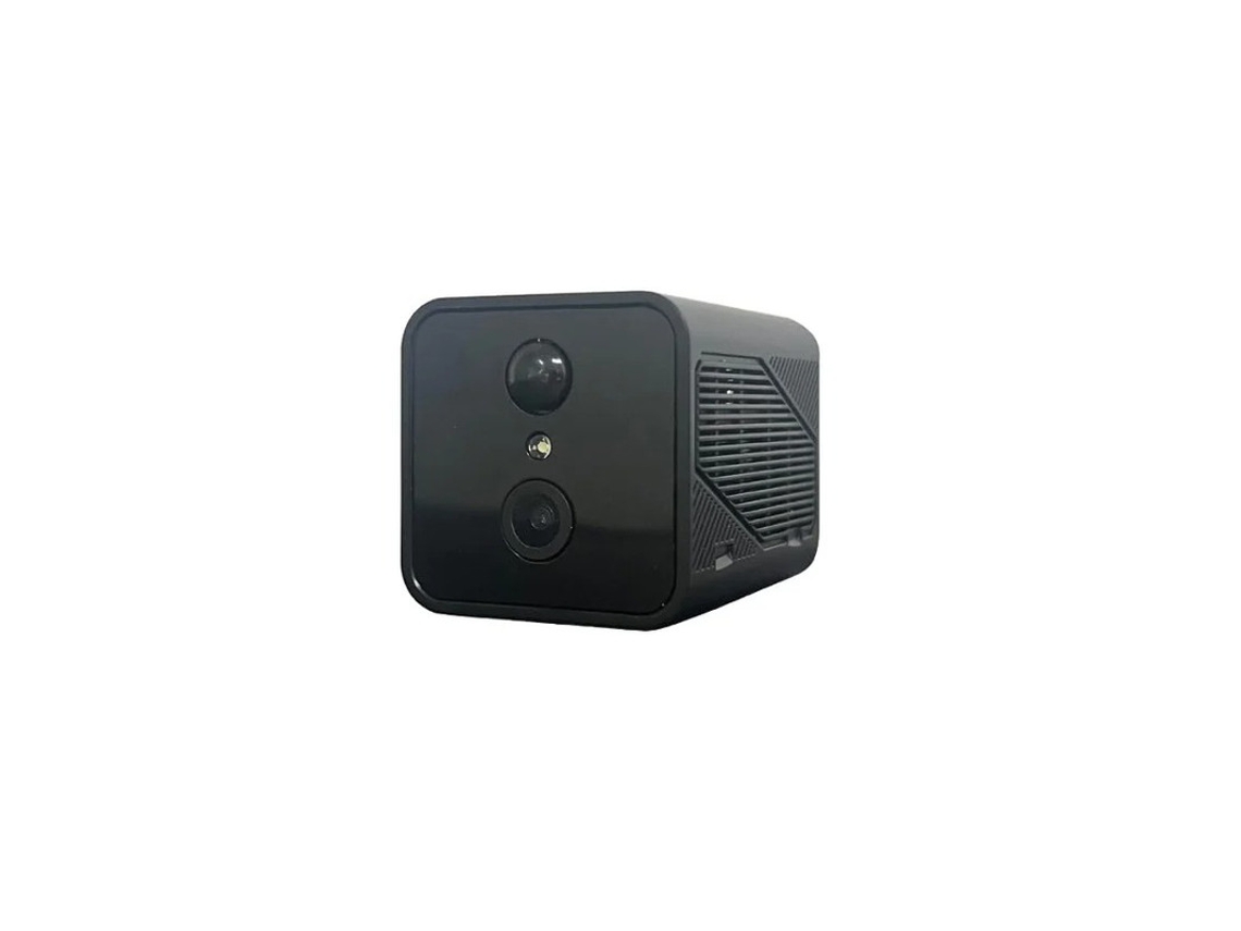 Cámara inalámbrica para interiores Bestvite con vídeo HD y audio bidireccional (negra)