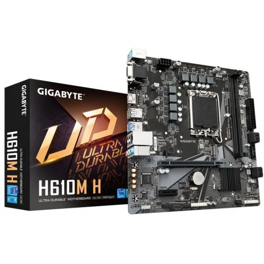 Placa Base GIGABYTE Intel Lga 1700 H610M H Ddr5