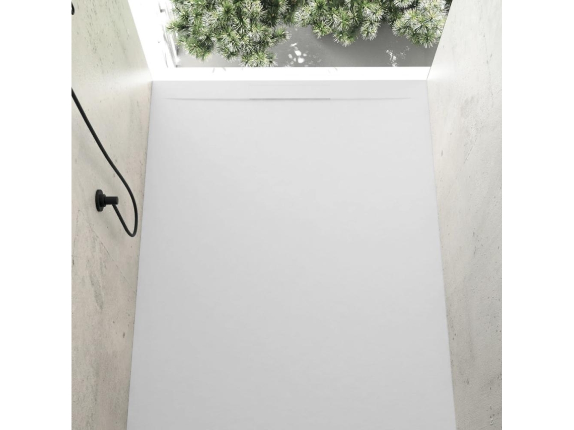 Plato De Ducha Resina Cover Blanco  80x160cm