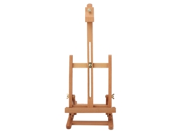 Caballete de madera ajustable en forma de H para artistas, soporte para dibujo y exhibición
