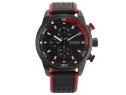 Reloj Casual Empresarial Para Hombre Moda Duradero Cuarzo Pulsera Rojo