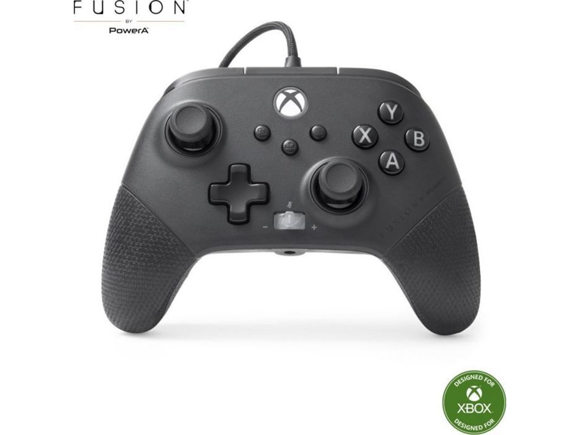 Mando De Juego Powera Fusion Pro 4 Con Cable 17 Botones Vibración