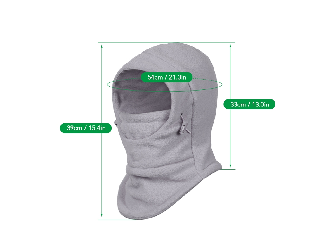 2026-máscara Facial Para Niños Con Gorro Polar Y Calentador De Cuello, Balaclava Para Esquí Y Invierno