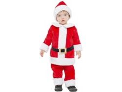 Disfraz de Bebé DISFRAZZES Papá Noel Para Bebé (Talla: 0 a 6 meses)