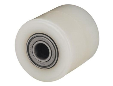 Rodillo transpaleta knb82-20-75 nylon blanco extrafuerte eje bolas ALEX