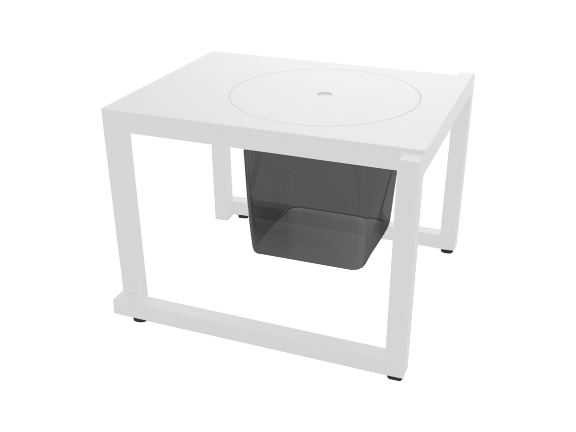 RESOL MILANO Side Table Indoor Outdoor 50x45 White