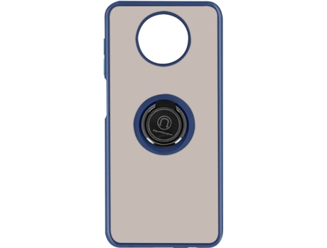 Carcasa y Soporte Xiaomi Redmi Note 9T 5G AVIZAR Función de Soporte de Anillo de Metal Azul