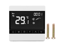 Termostato Inteligente Programable Para Calefacción Por Suelo Radiante Con Pantalla Lcd, Ac220v, Control De Temperatura ±1℃