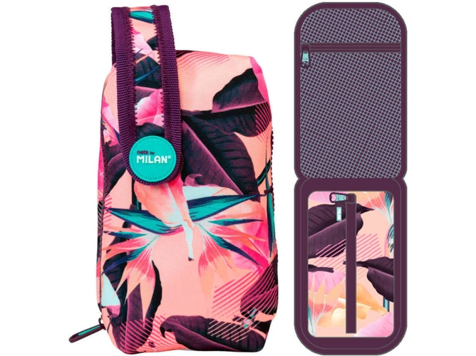 Estuche MILAN Tropical (22.5x11.5x11cm)