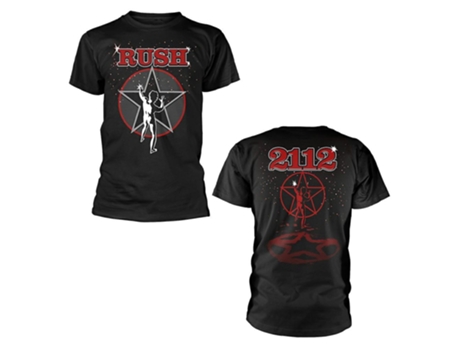 Camiseta ROCKINSTONE Rush 2112 (Algodón - S)