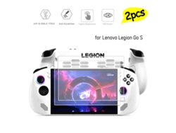 Protector de pantalla de vidrio templado antirroturas y arco para Legion Go S (2 piezas) Digitallab