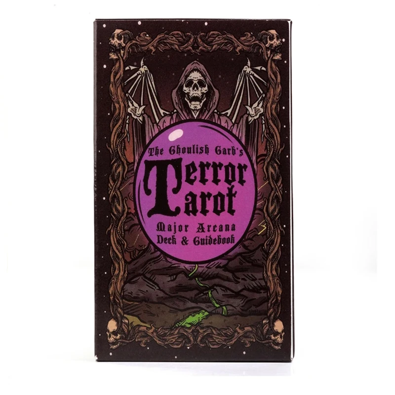 Juego De Cartas De Tarot De Terror A23 Edición Oráculo De Adivinación En Inglés