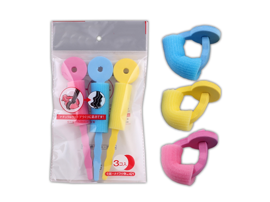 Vlrla-para Mulheres Portátil Soft Sponge Cabelo Roller