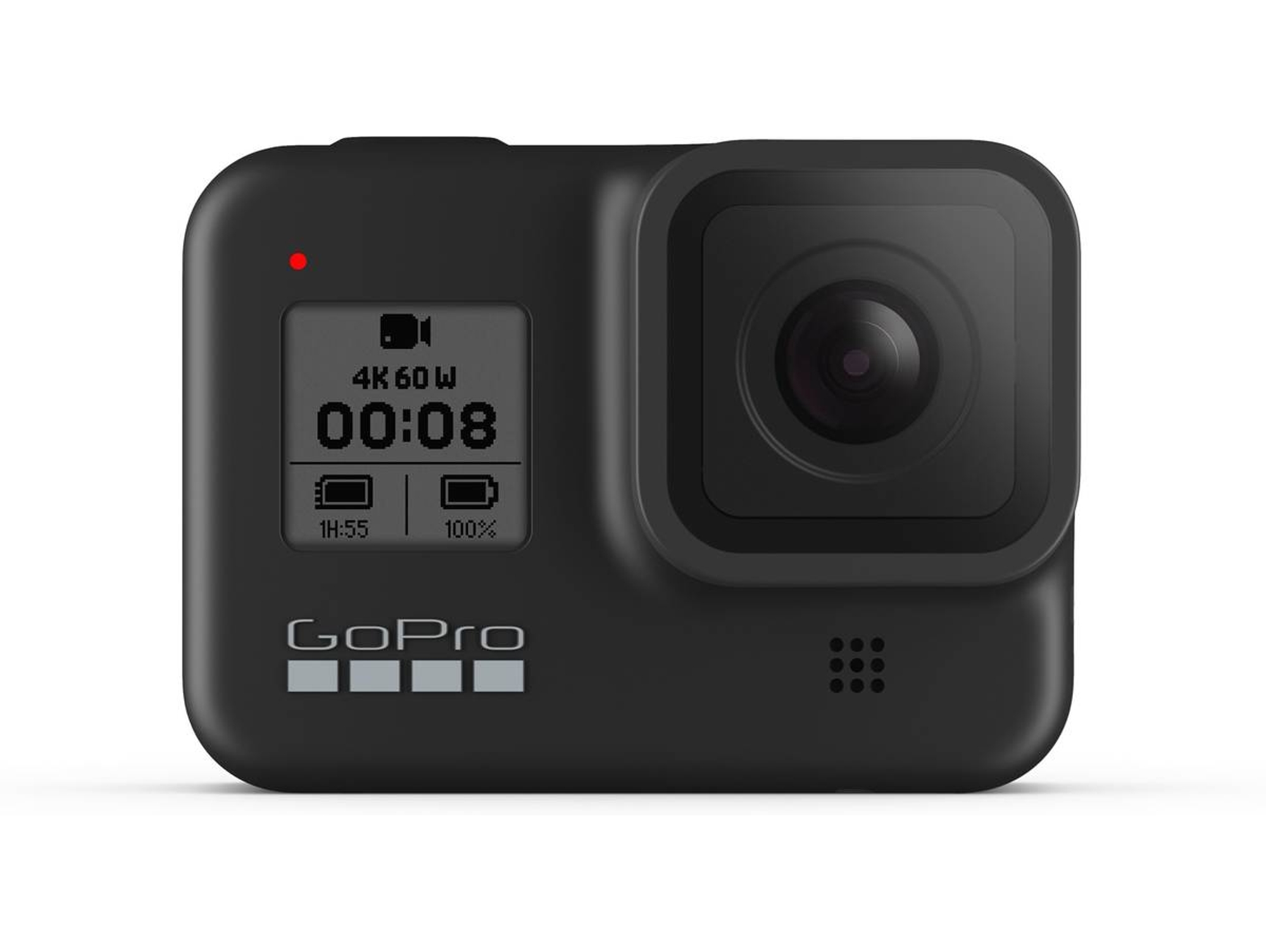 Cámara de Acción GOPRO HERO 8 Black (4K Ultra HD - 12 MP - Wi-Fi y Bluetooth)