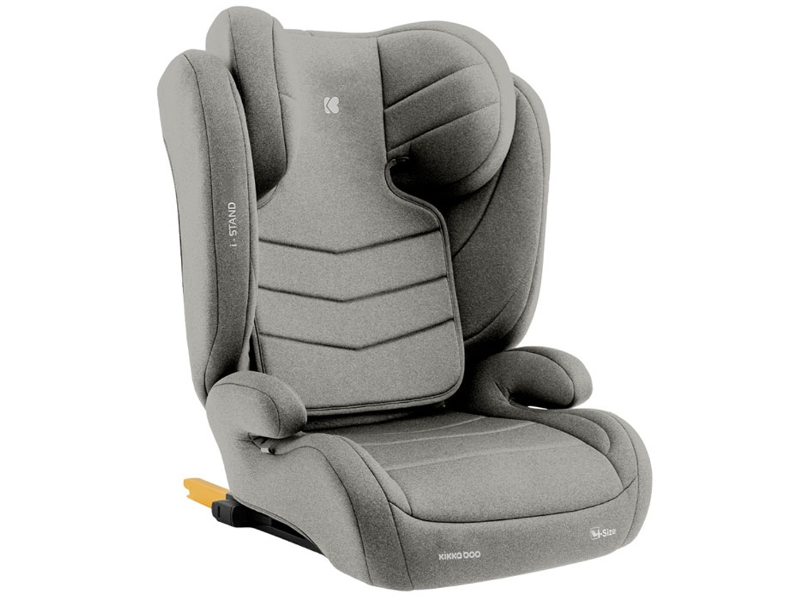 Silla de coche I-Size 100-150Cm KIKKABOO I-Stand Light Grey