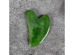(verde C) 1 Tablero De Gua Sha De Resina En Forma De Corazón, Masajeador Facial, Herramienta De Masaje Spa