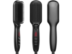 Cepillo alisador de cerámica con calefacción para mujeres, alisadores de barba para hombres, pantalla Led de temperatura ajustable para alisar YEMAESRE