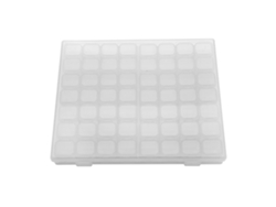 Caja De Almacenamiento Mini Para Reparaciones Electrónicas Con 56 Compartimentos Luz Dourada