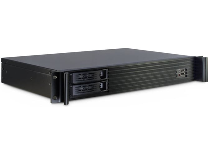 Caja PC INTER-TECH 1.5U-1528L (Rack - Negro)