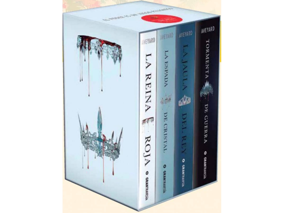 Libro Saga Reina Roja Estuche 4 Volumenes de Victoria Aveyard (Español)