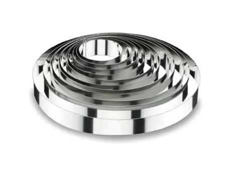 Anillo redondo para tartas LACOR 12x4,5 cm