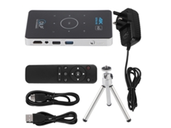 Proyector inteligente DLP con control remoto y 2500 lúmenes