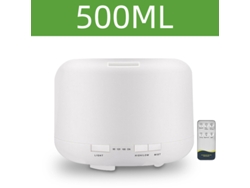 Humidificador Eléctrico (blanco, 500 Ml) Con Aromaterapia, 500/1000 Ml, Recargable Por Usb.